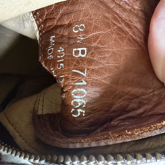 Frye Brown Lace Up Leather Boots - Picture 7 of 9